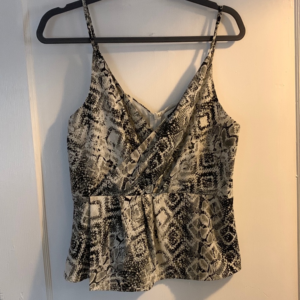 Do + Be snake print tank